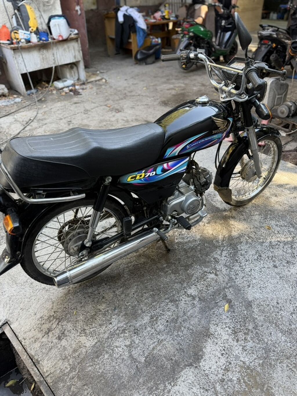 Мини мотоцикл Honda, 100 куб. см, Бензин, Взрослый, Б/у: фото 3