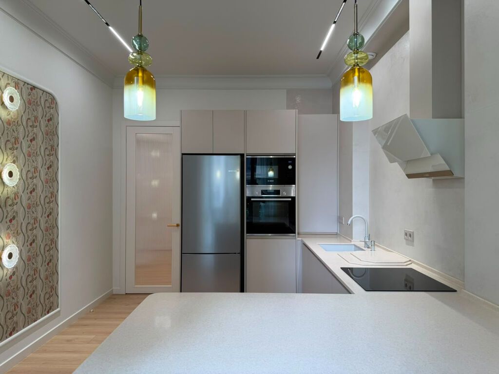 2 комнаты, 75 м², Асанбай мкр Элитка, 1 этаж, Дизайнерский ремонт: фото 4