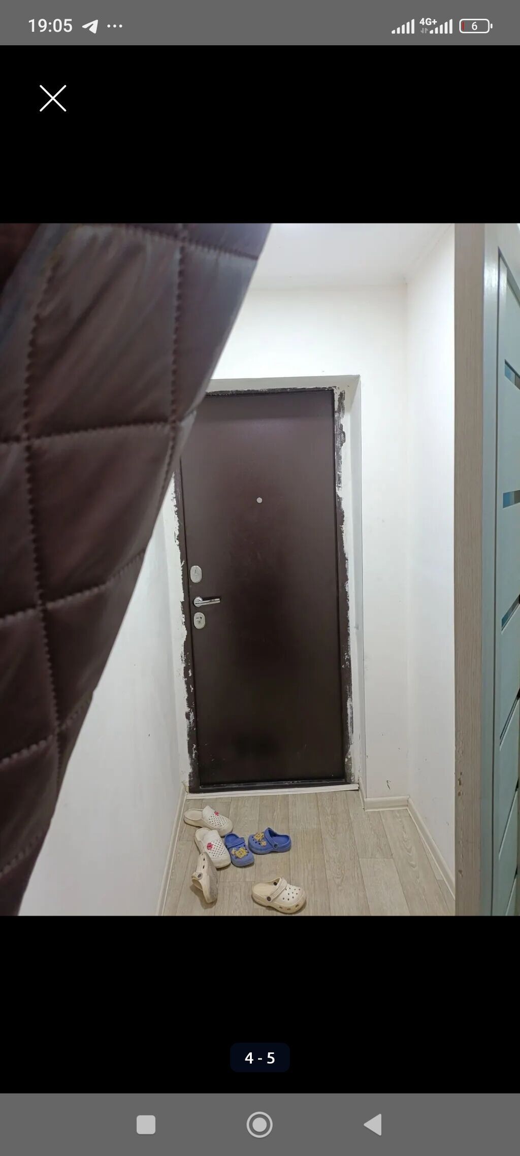 В районе востока-5 В частном секторе Сдаётся небольшая студия/комната: фото 5