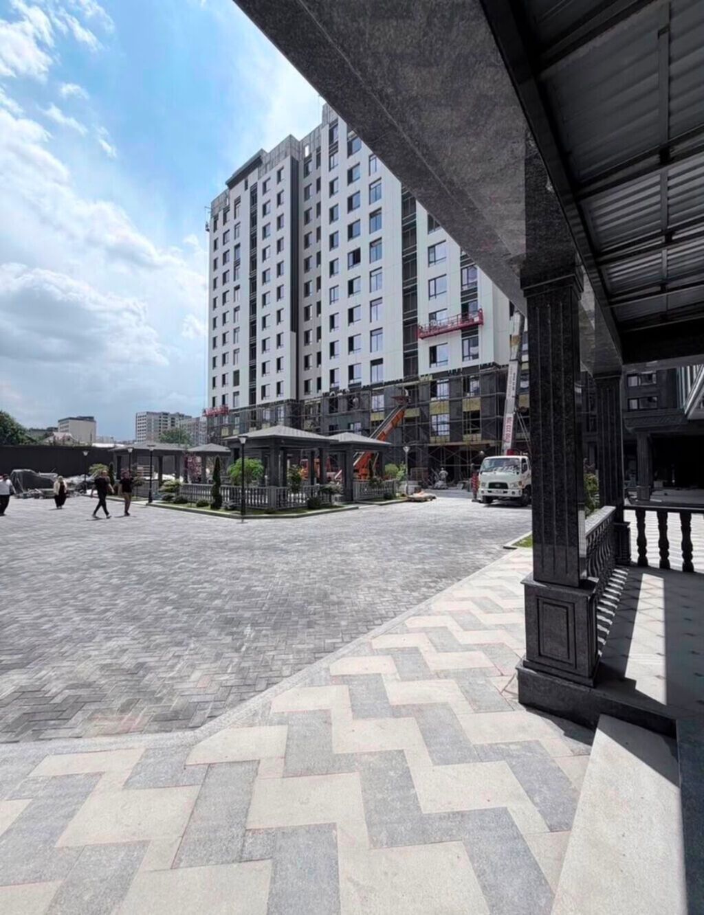 2 комнаты, 65 м², Городская больница №4 (ул. Айни) Элитка, 12 этаж, ПСО (под самоотделку): фото 2
