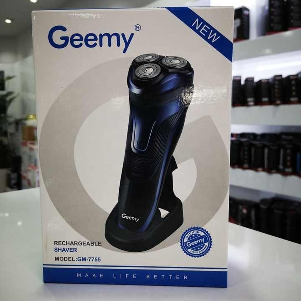 Бритва электрическая Geemy GM-7755 Подходит для: 990 KGS Электробритвы ...