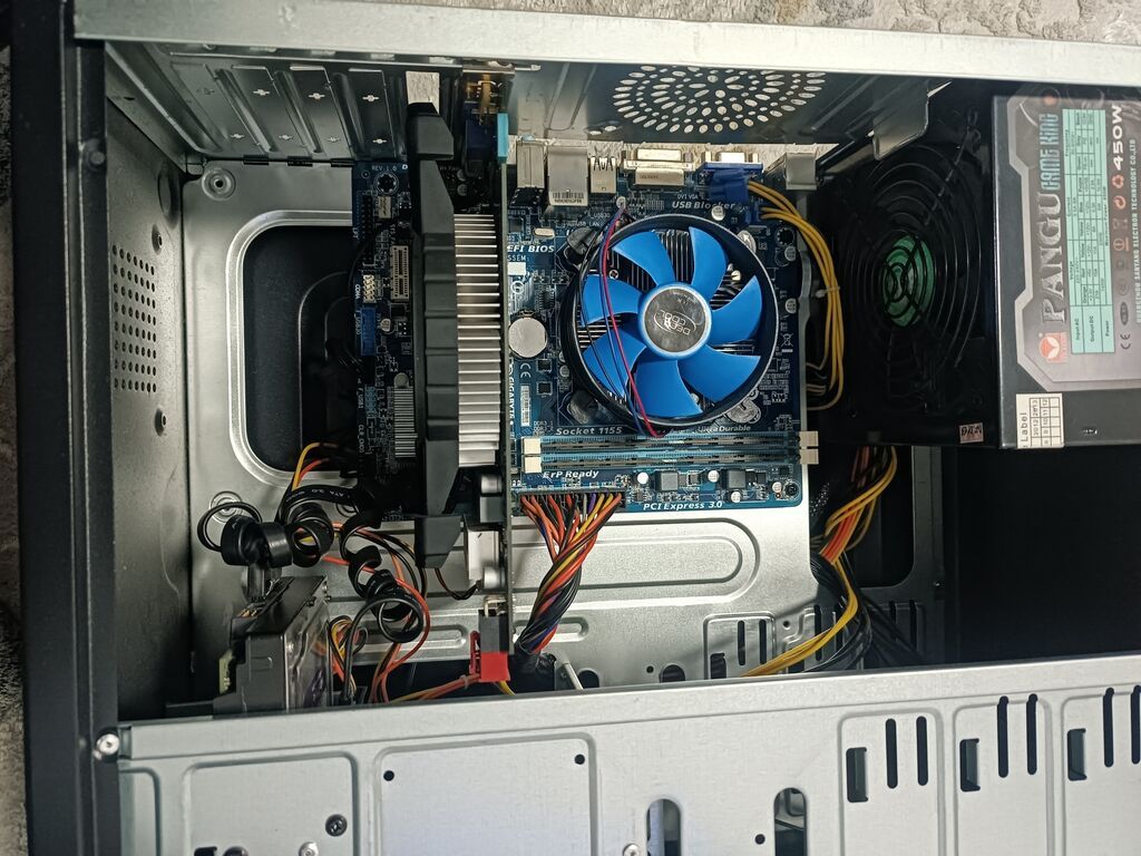 🔴ПРОДАЮ КОМПЛЕКТ! 🟠Материнка: GYGABYTE GA-H61M-USB3V: 5500 KGS ...