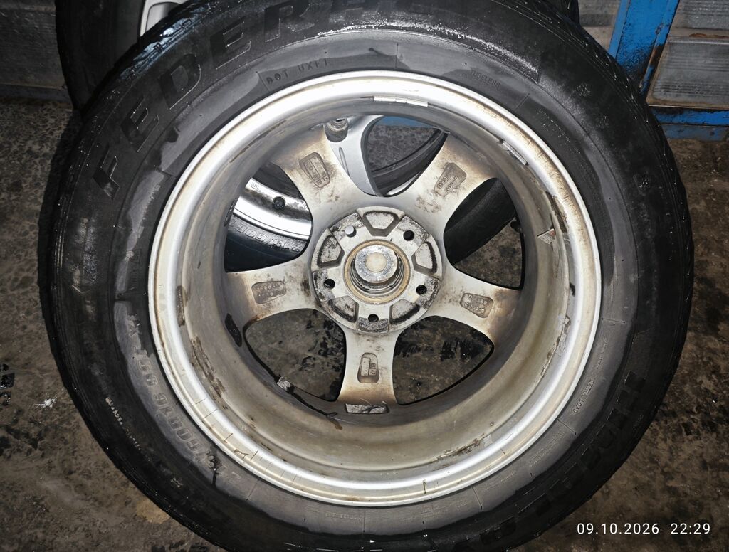 Колеса в сборе 215 / 60 / R 16, Всесезонная, Б/у, Комплект, Легковые, Литые, отверстий - 5: фото 8