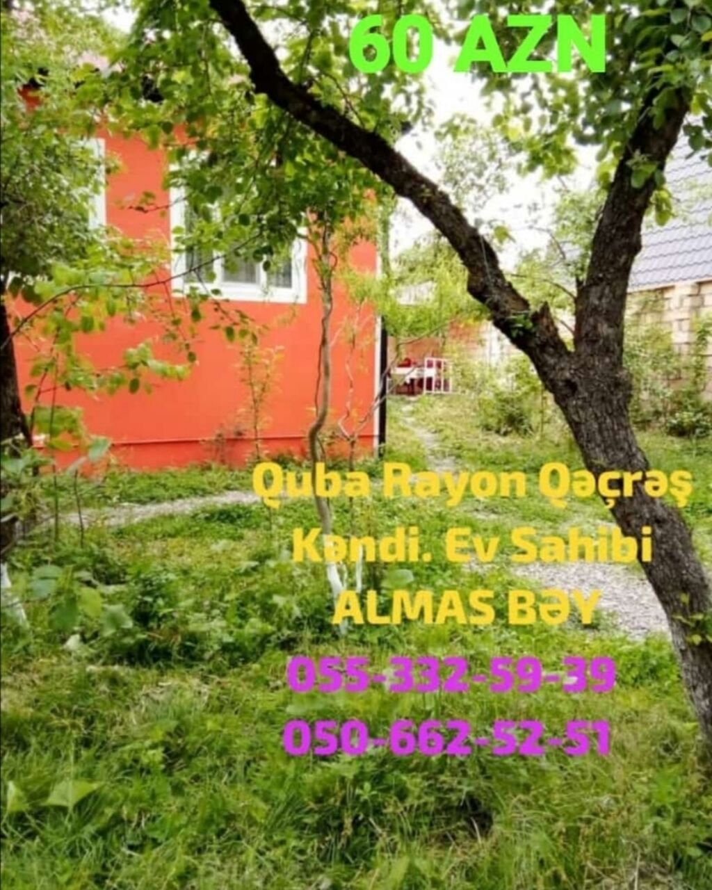 100 kv. m, 3 otaqlı, İnternet, Telefon, Qaz