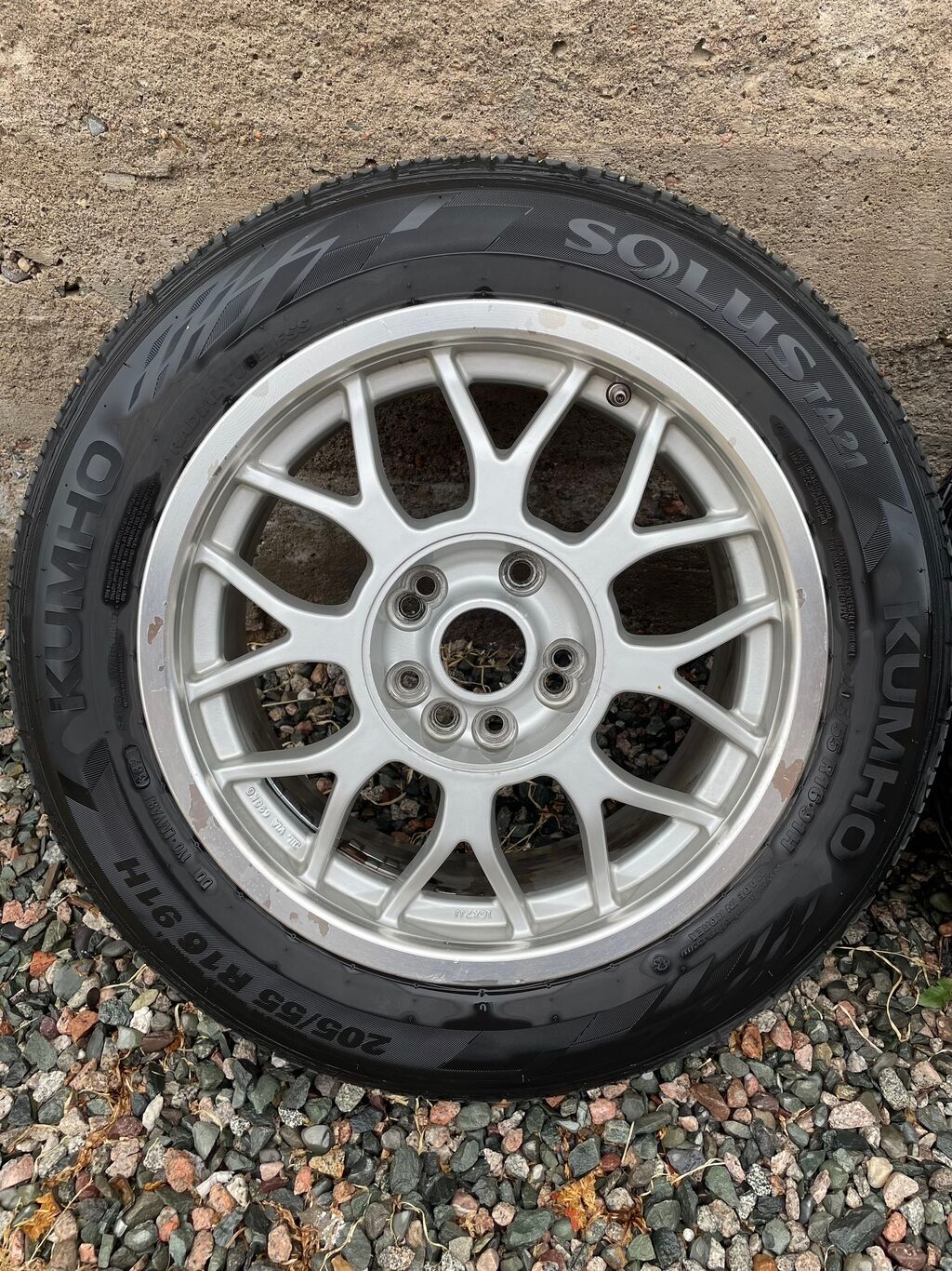 Колеса в сборе 205 / 55 / R 16, Лето, Б/у, Комплект, Легковые, Литые, отверстий - 4 — фото 2