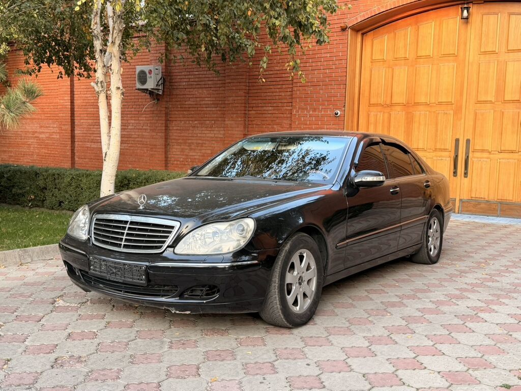 Mercedes-Benz S-Class: 2003 г., 3.5 л, Автомат, Бензин, Седан: фото 2