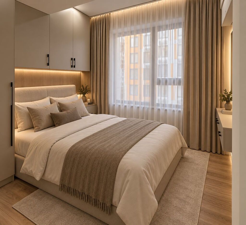 2 комнаты, 42 м², Технопарк Элитка, 9 этаж, Евроремонт: фото 4