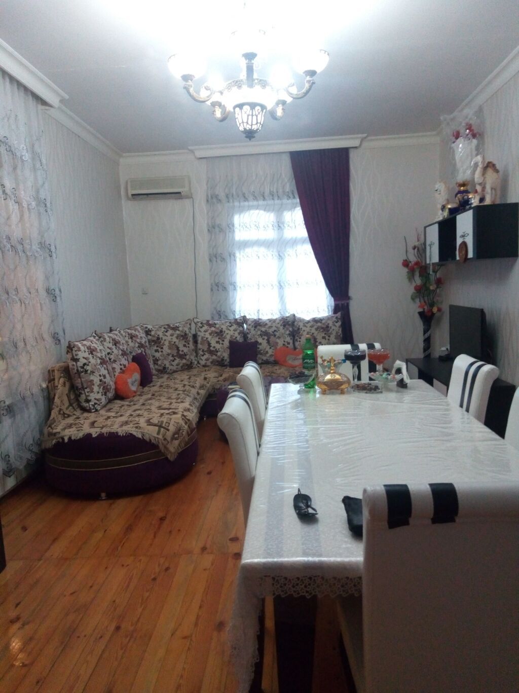 105 kv. m, 4 otaqlı, Su, İnternet, Kombi