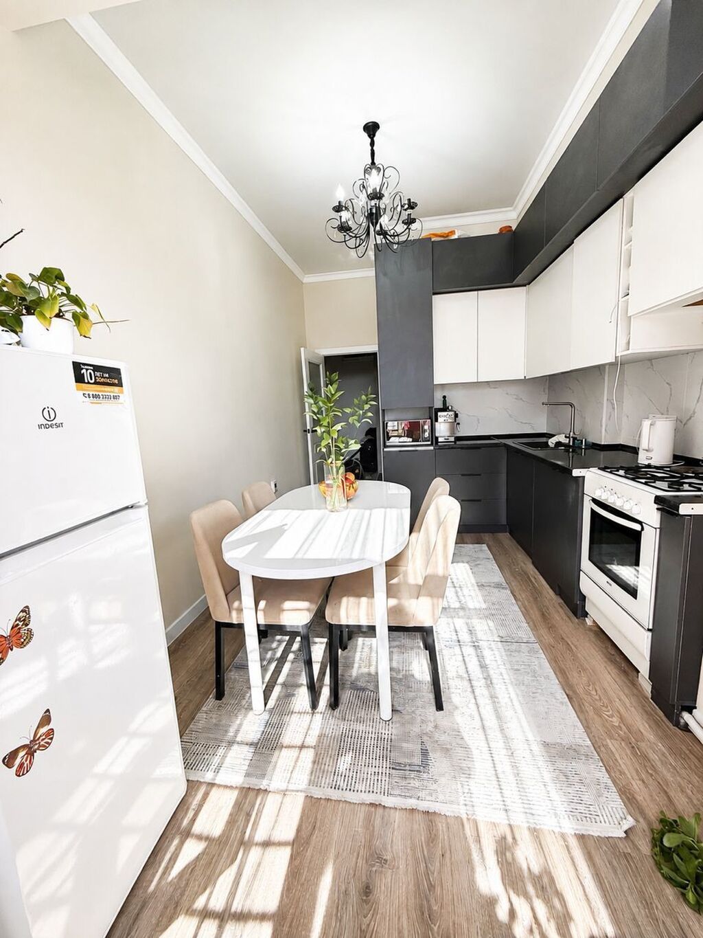 2 комнаты, 75 м², Ала-Арча ТРЦ Элитка, 9 этаж, Евроремонт: фото 2