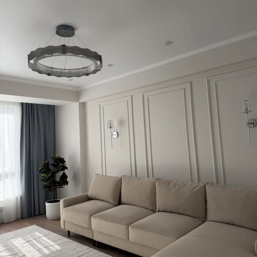 2 комнаты, 67 м², Пишпек Элитка, 13 этаж, Дизайнерский ремонт: фото 4