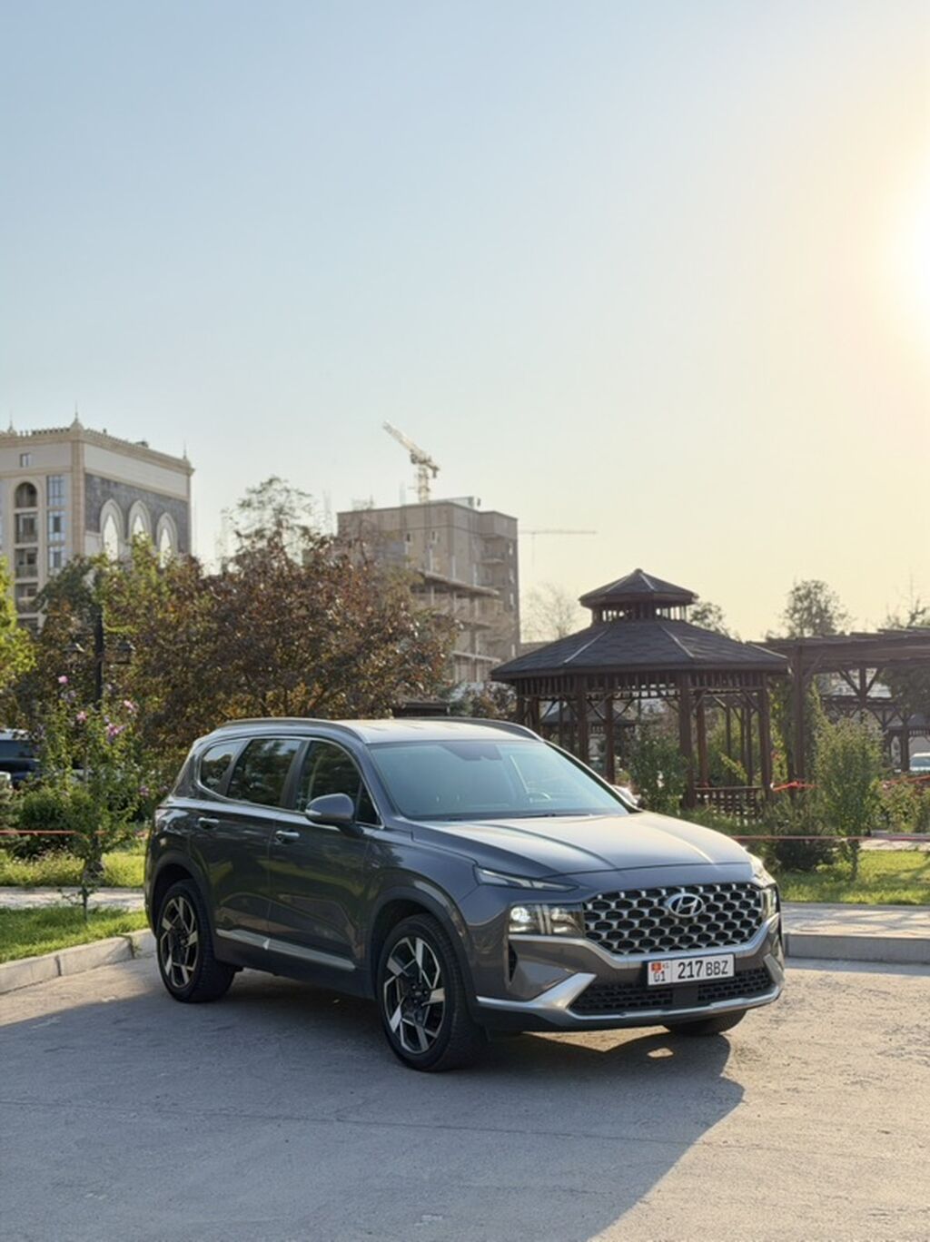 Hyundai Santa Fe: 2021 г., 2.2 л, Автомат, Дизель, Кроссовер: фото 6