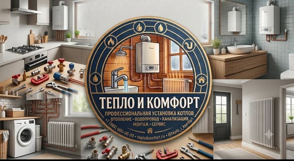 Тепло и Комфорт — профессиональная установка котлов Услуги: - Монтаж