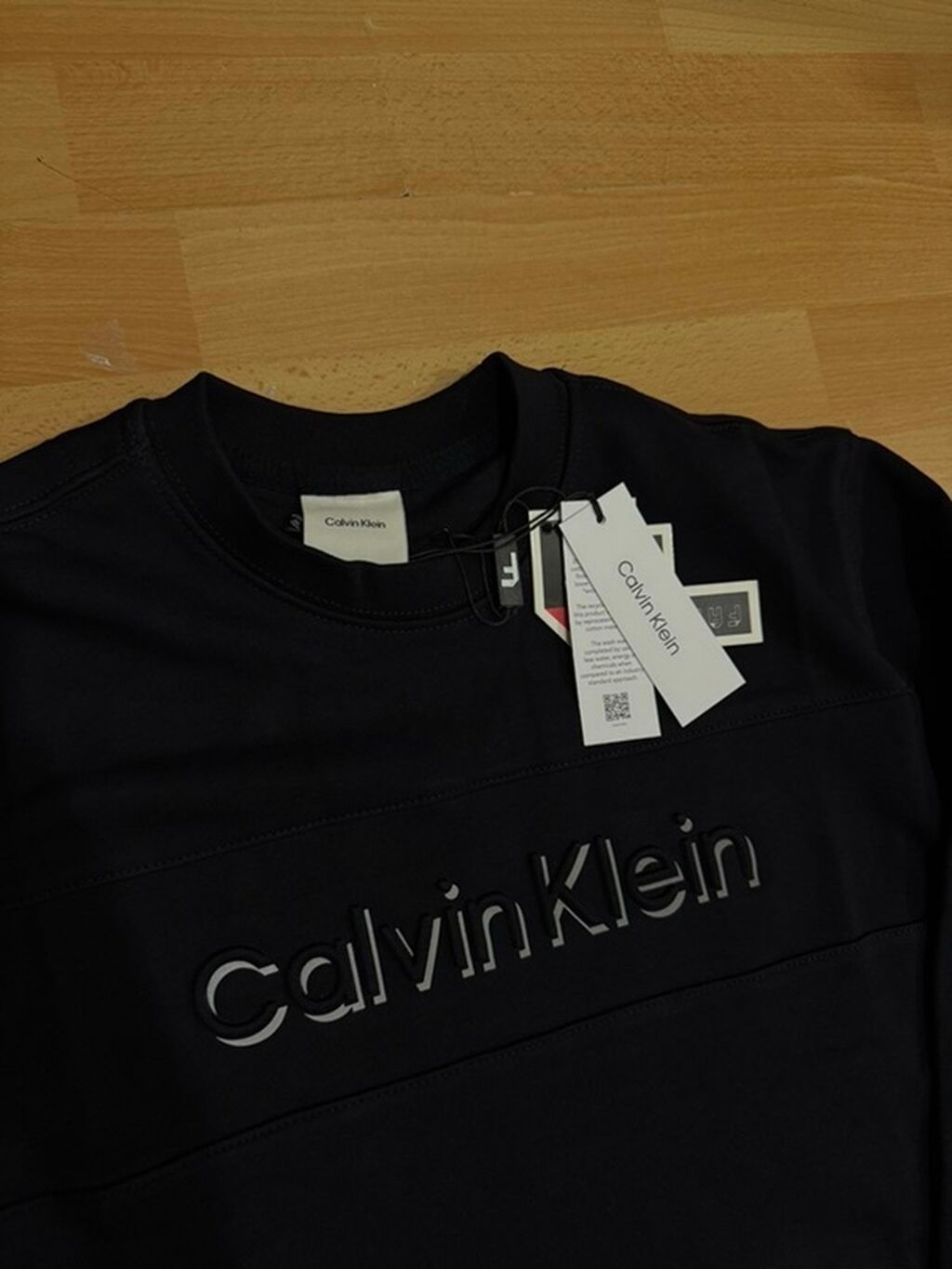 Мужская толстовка, XL, M, L, Calvin Klein, Новый, цвет - Черный, Самовывоз: фото 2