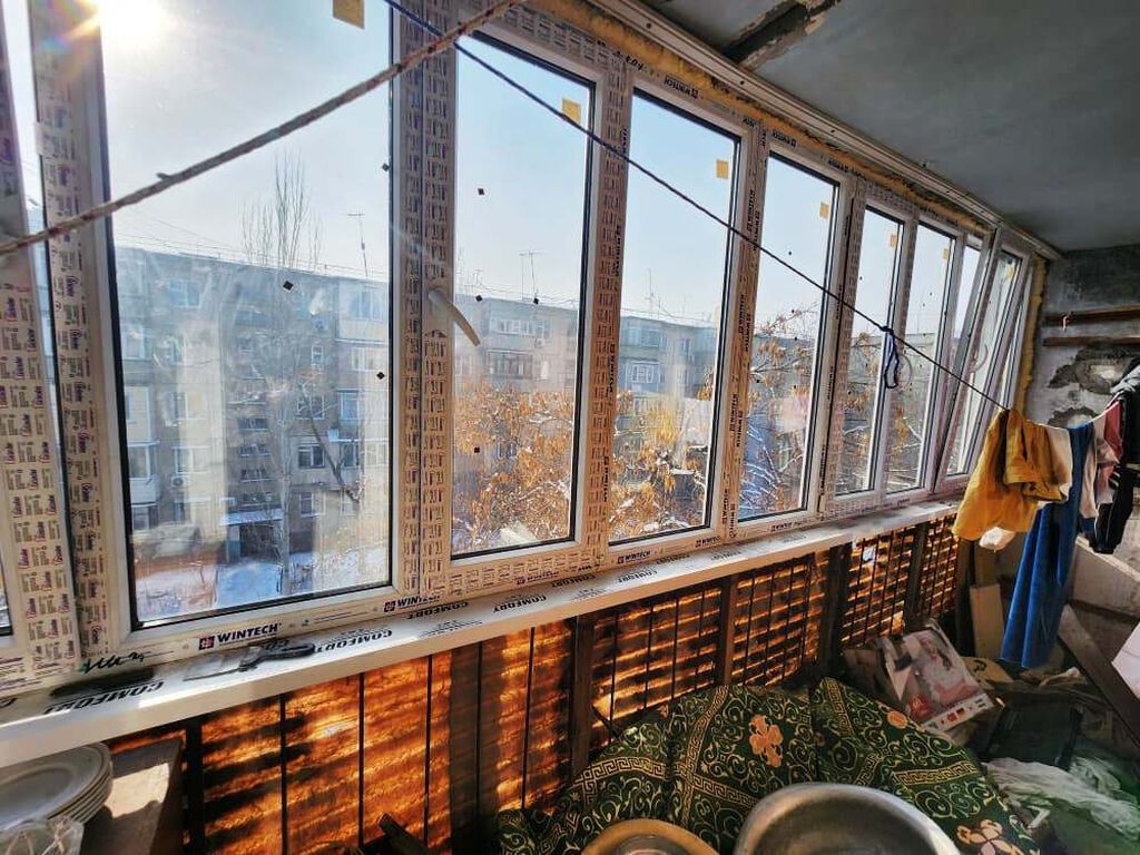 2 комнаты, 48 м², Аламедин-1 мкр 104 серия, 4 этаж, Косметический ремонт: фото 2