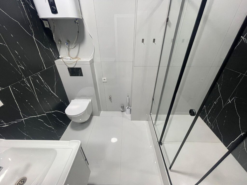 2 комнаты, 60 м², Ак-Кеме (старый аэропорт) Элитка, 9 этаж, Евроремонт: фото 4