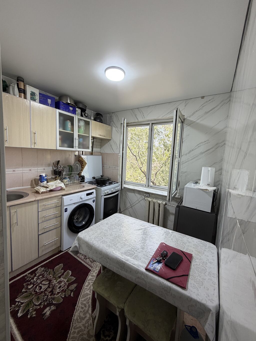 2 комнаты, 48 м², Азия Молл 104 серия, 4 этаж, Косметический ремонт: фото 4