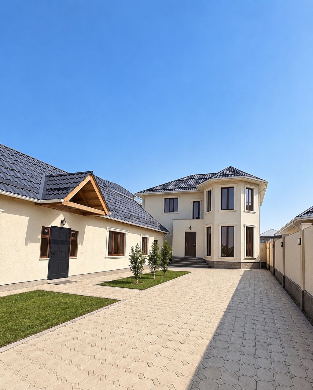 6 комнат и более, 280 м², 4 соток, Бишкек, Оскон-ордо ж/м: фото 1