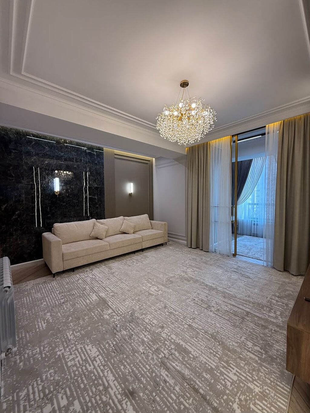 3 комнаты, 80 м², 7 мкр Элитка, 5 этаж, Дизайнерский ремонт: фото 2