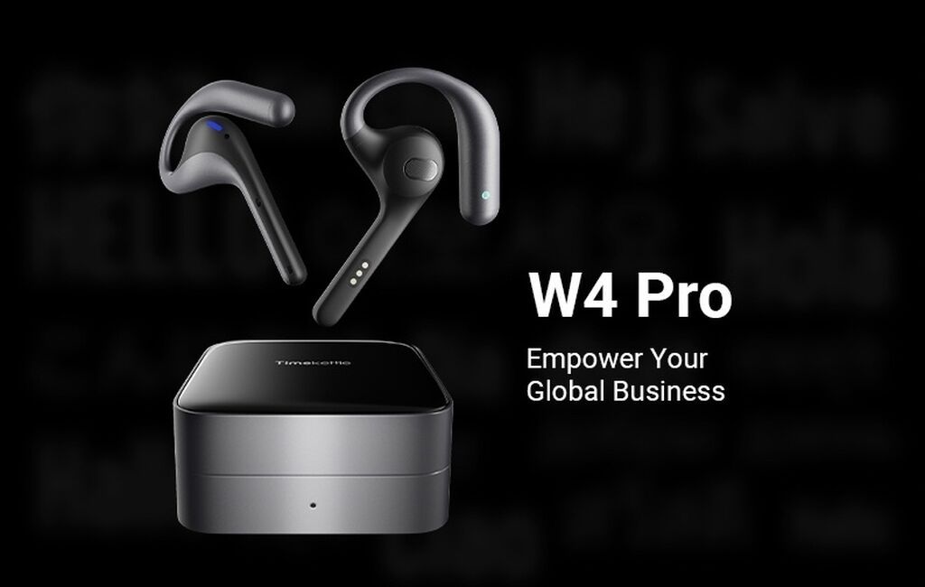Наушники: Timekettle W4 Pro - это наушники-переводчики с поддержкой