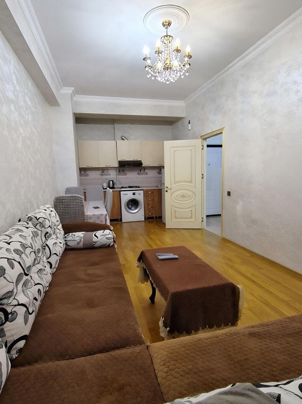 Bakıda 2 otaqlı yeni tikili mənzil kirayə verilir, 65 m², 430 AZN/ay, şəkil 2 / 8