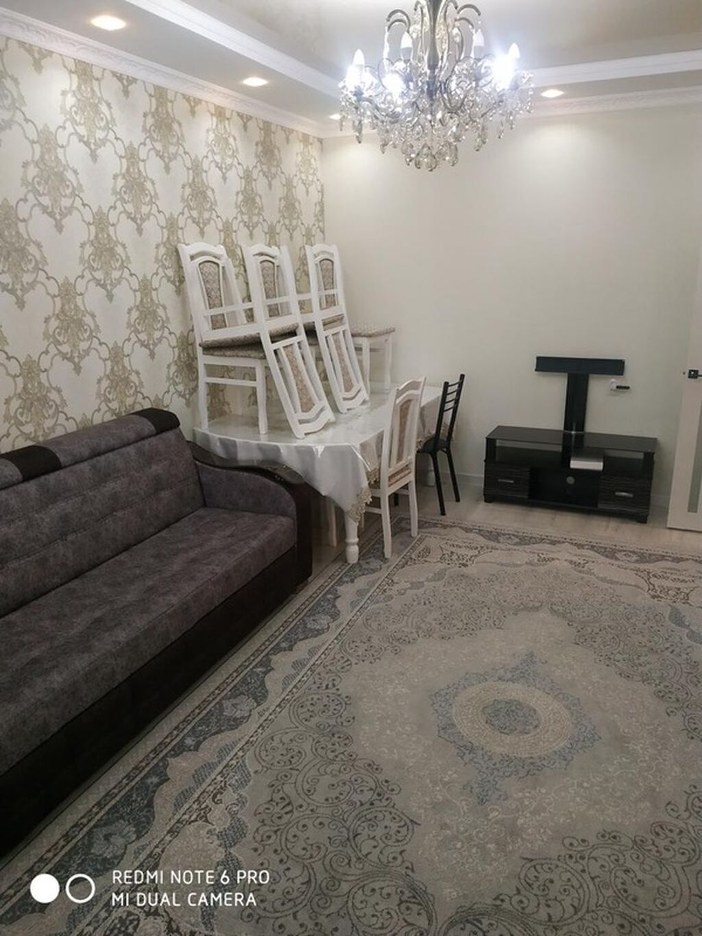 3 комнаты, 58 м², Аламедин-1 мкр 105 серия, 2 этаж, Евроремонт: фото 4