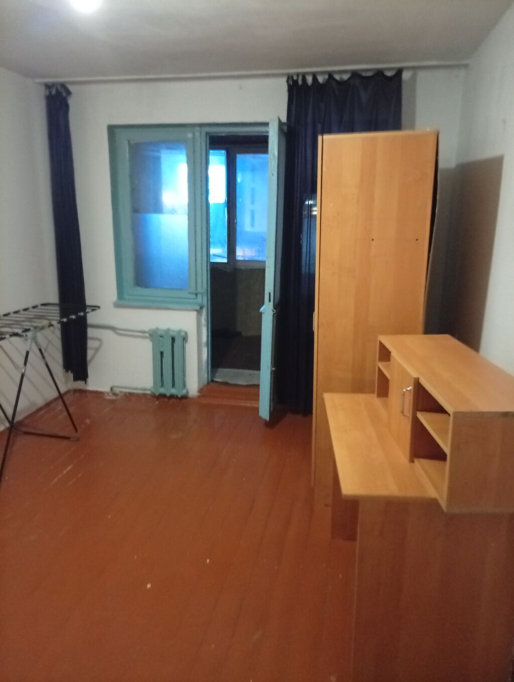 1 комната, 32 м², 3 мкр 104 серия, 4 этаж, Требуется ремонт: фото 1