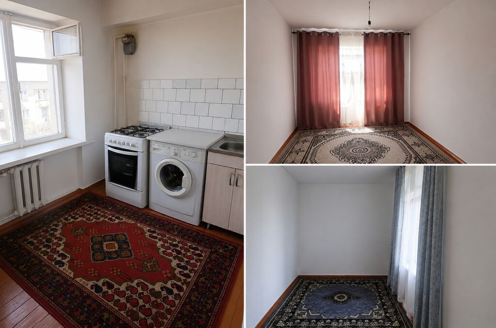 Срочно продаётся 3-комн. квартира в Токмоке: фото 2