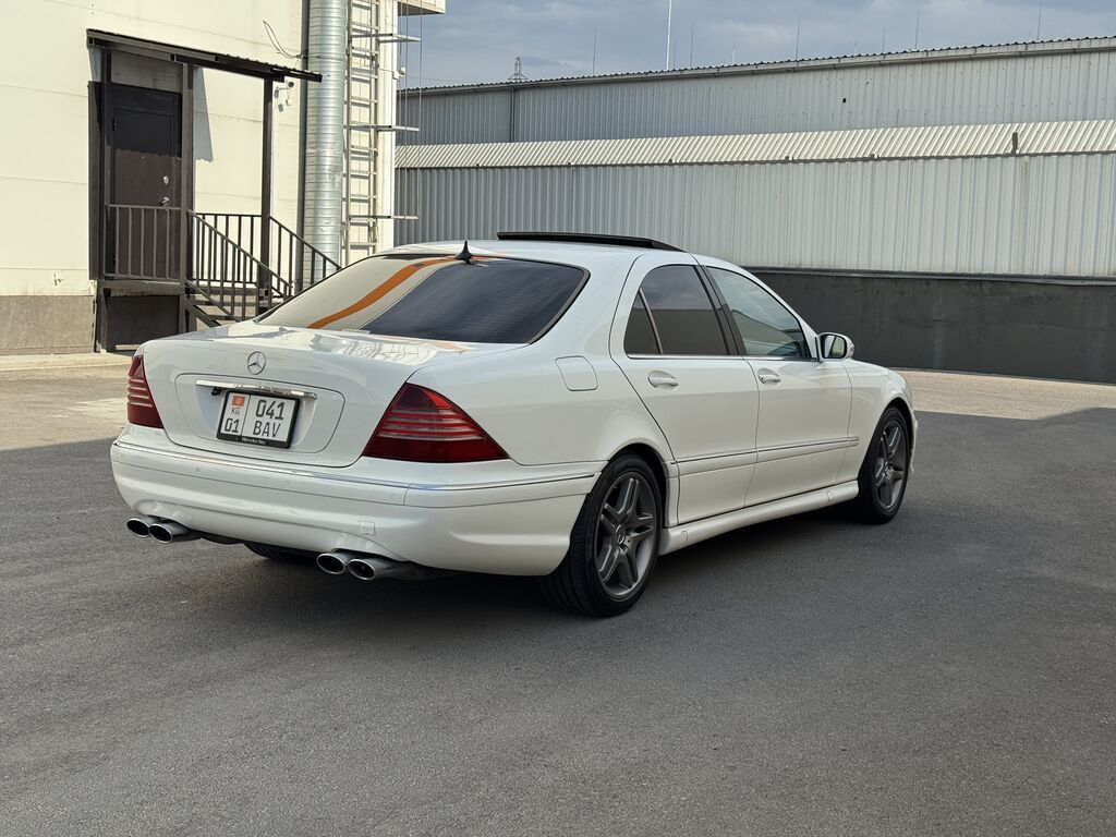 Mercedes-Benz S-Class: 2003 г., 3.7 л, Автомат, Бензин, Седан: фото 3