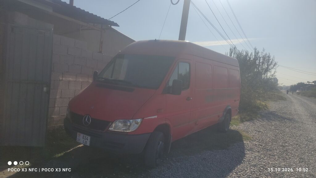 Mercedes-Benz Спринтер: 2001 г., 2.2 л, Механика, Дизель, Фургон: фото 2