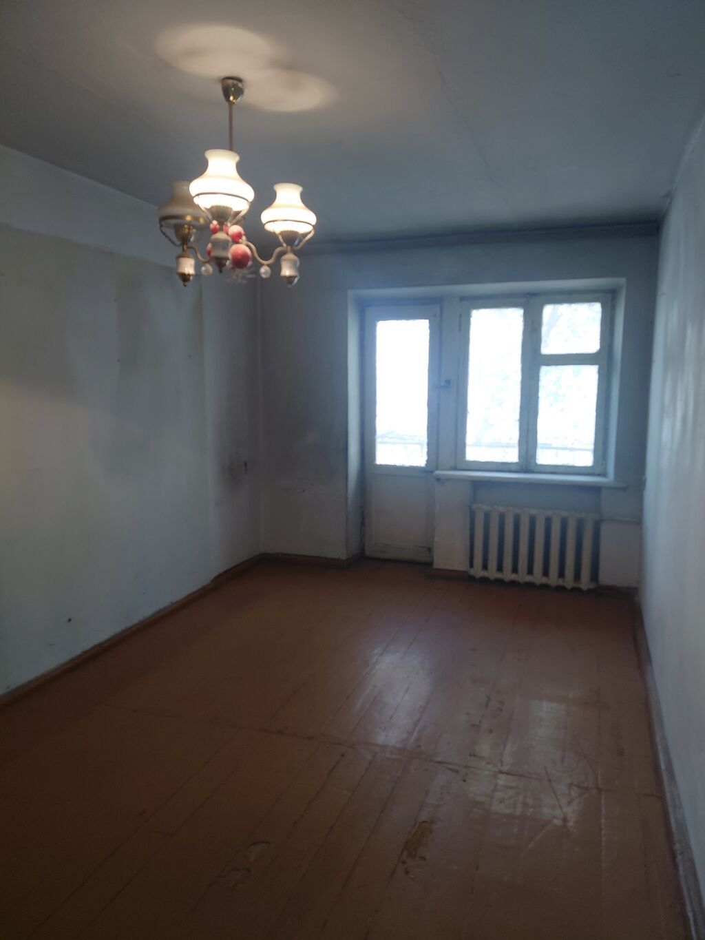 3 комнаты, 53 м², Вефа ТЦ Хрущевка, 4 этаж, Требуется ремонт: фото 1