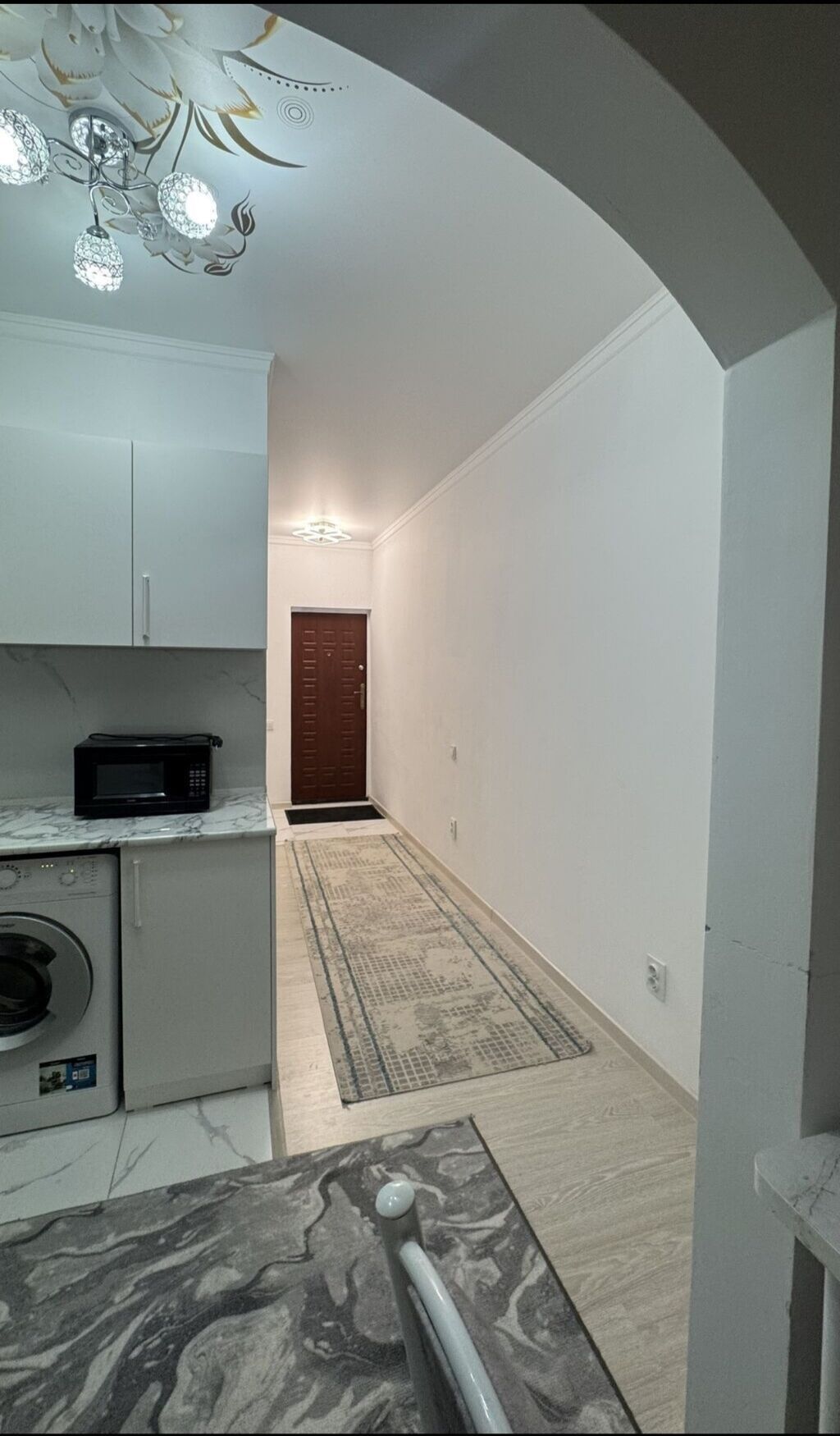 1 комната, 45 м², Кок-Жар ж/м Элитка, 6 этаж, Евроремонт