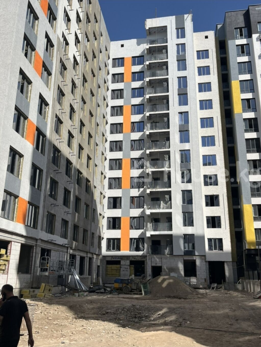 1 комната, 58 м², Кок-Жар ж/м Элитка, 5 этаж, ПСО (под самоотделку): фото 6