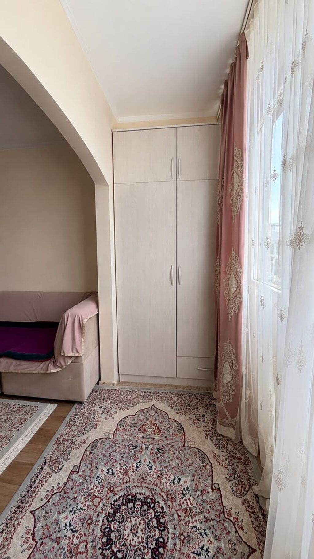 2 комнаты, 67 м², Кок-Жар мкр 106 серия, 3 этаж, Косметический ремонт: фото 3