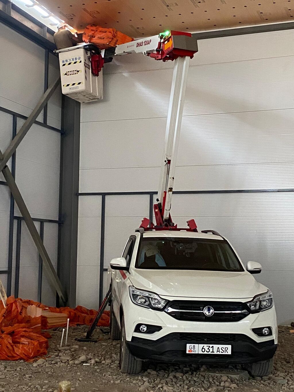 Автовышка 12 метр, 200 кг которот. Бишкек жана региондор боюнча: фото 4