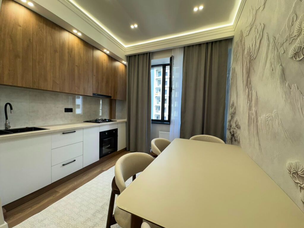 2 комнаты, 73 м², Асанбай мкр Элитка, 11 этаж, Дизайнерский ремонт: фото 4