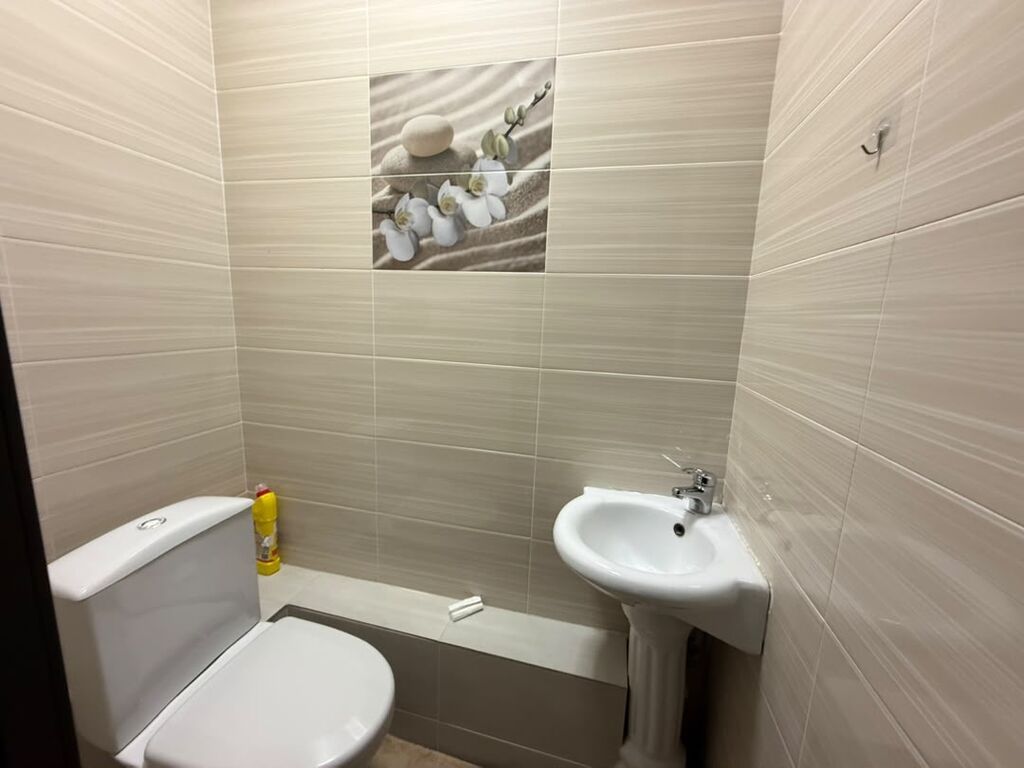 2 комнаты, 48 м², Асанбай мкр 105 серия, 1 этаж, Евроремонт: фото 6