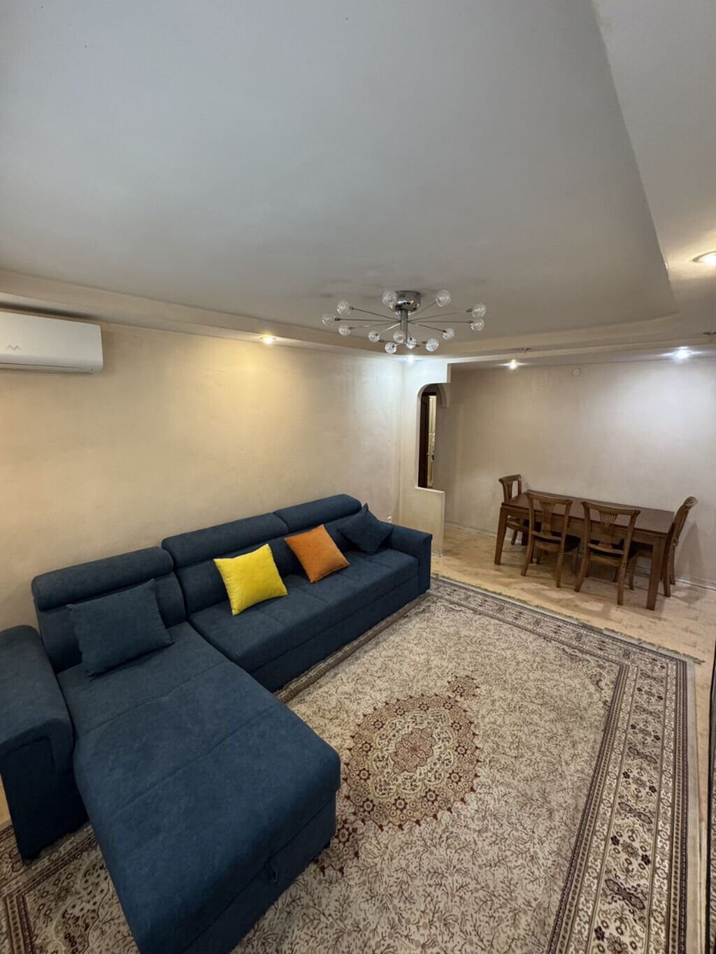 3 комнаты, 56 м², Центральная мечеть Индивидуалка, 1 этаж, Косметический ремонт: фото 1