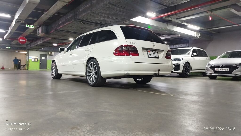 Mercedes-Benz E-Class: 2008 г., 2.2 л, Автомат, Дизель, Универсал: фото 8