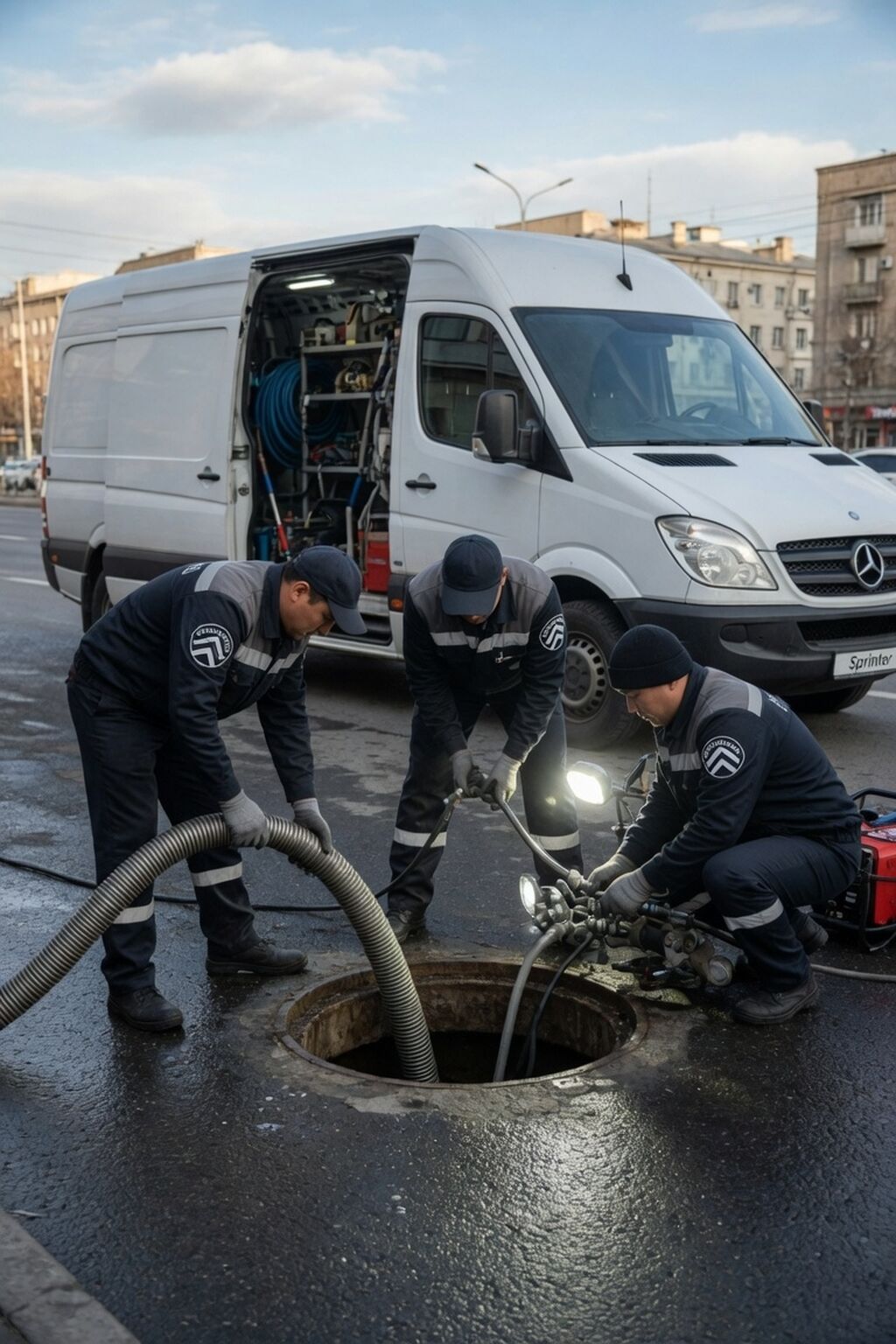 ПРОЧИСТКА И УСТРАНЕНИЕ ЗАСОРОВ КАНАЛИЗАЦИИ - Профессиональная: фото 2