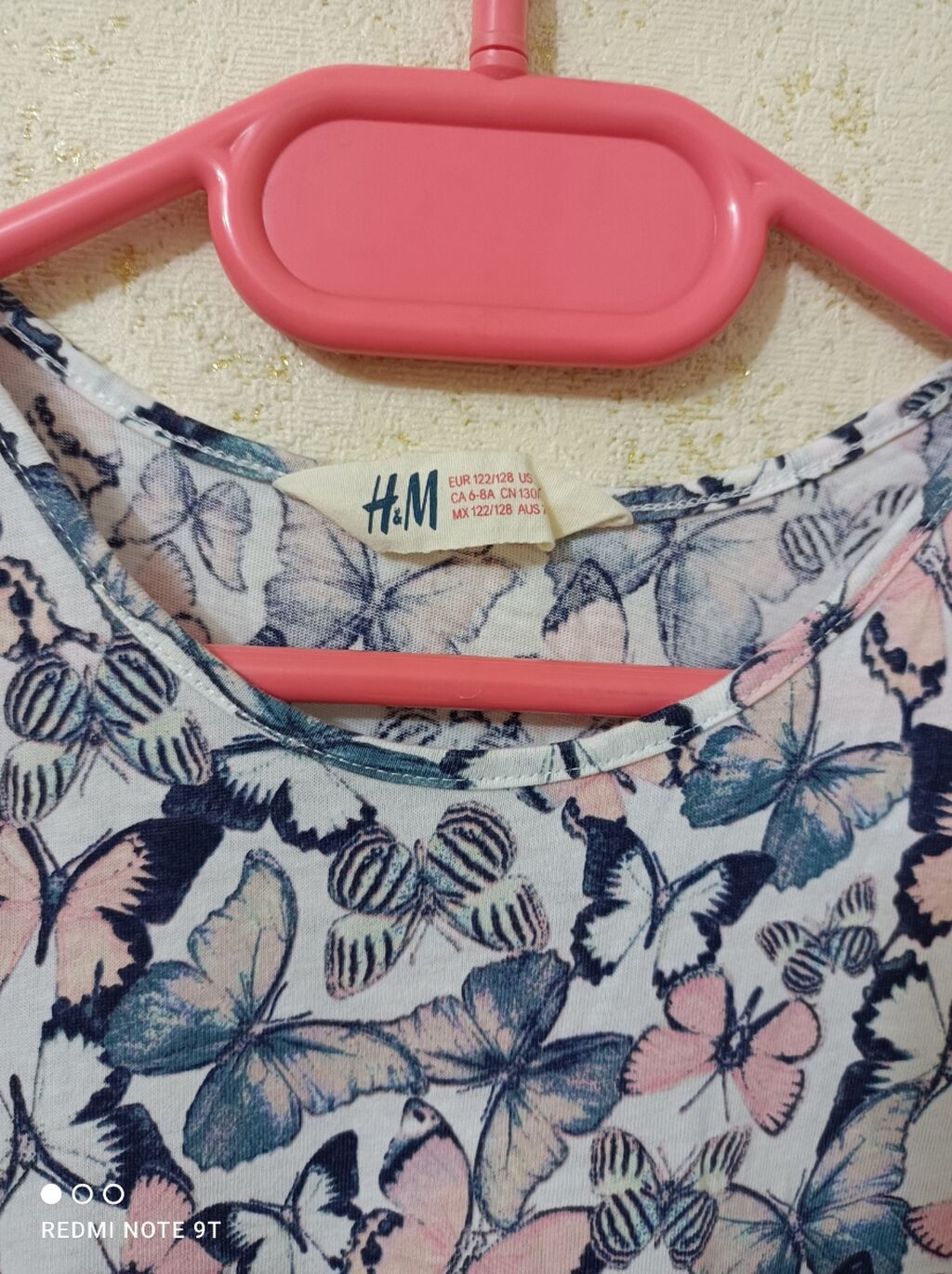 Детские платья H&M, без рукавов, трикотажные, с расклешённой юбкой: фото 4