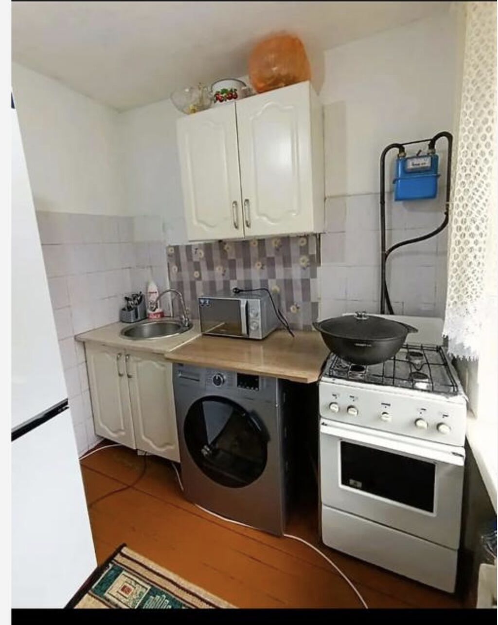 2 комнаты, 45 м², Рынок Баят/Азиз Хрущевка, 2 этаж, Косметический ремонт: фото 5
