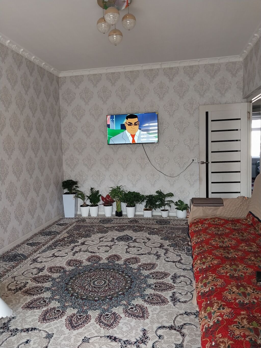 3 комнаты, 69 м², Зайнабетдинов мкр., 105 серия, 4 этаж, Косметический ремонт: фото 2