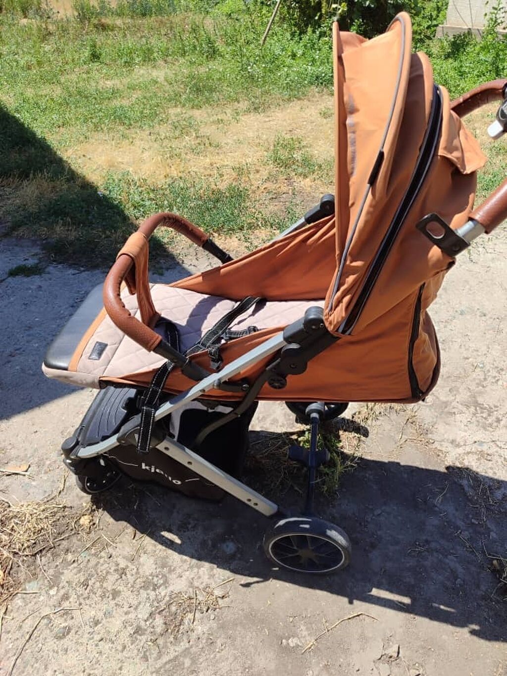 Продам коляску Kidilo, светло-коричневая: фото 4