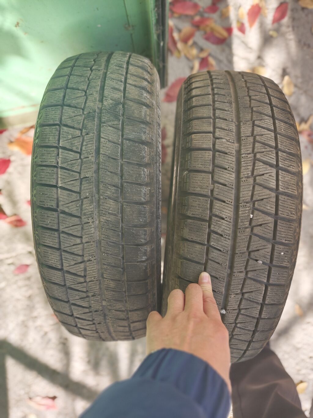 Зимние шины Bridgestone (липучка), комплект из 2 - Бренд: Bridgestone: фото 1