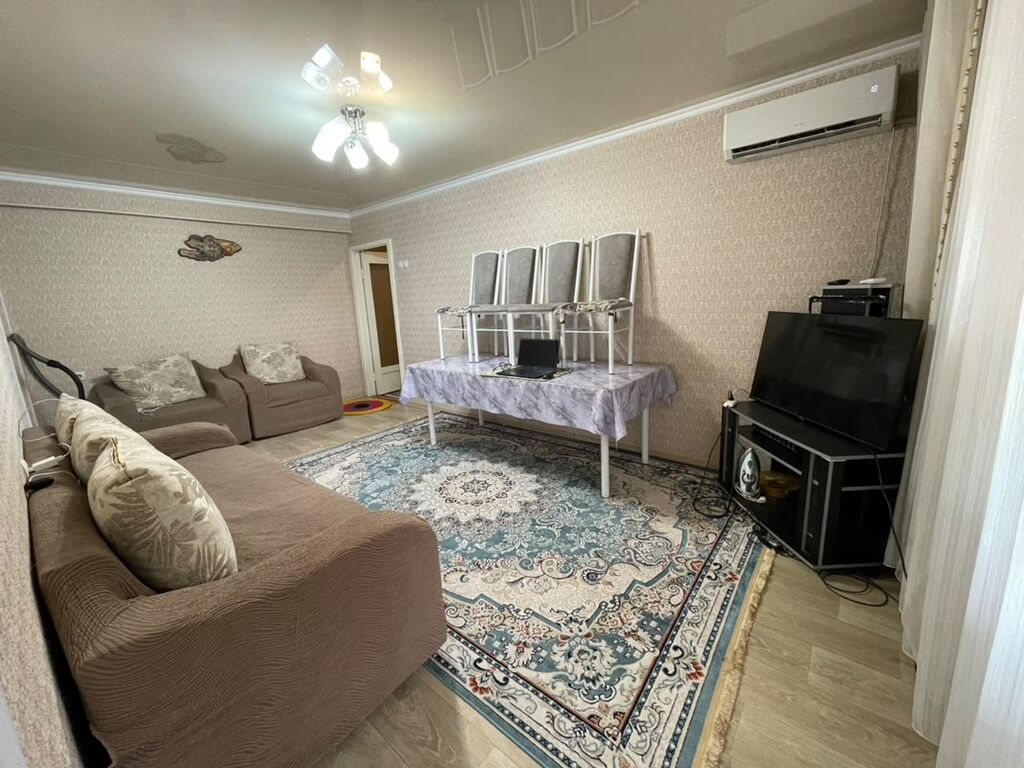3 комнаты, 52 м², Чекиш-Ата рынок Индивидуалка, 5 этаж, Косметический ремонт: фото 2