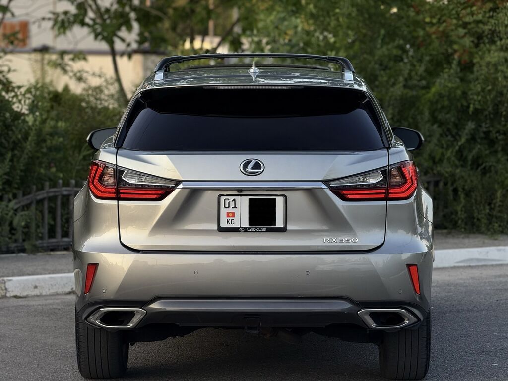 Lexus RX: 2017 г., 3.5 л, Автомат, Бензин, Внедорожник: фото 5