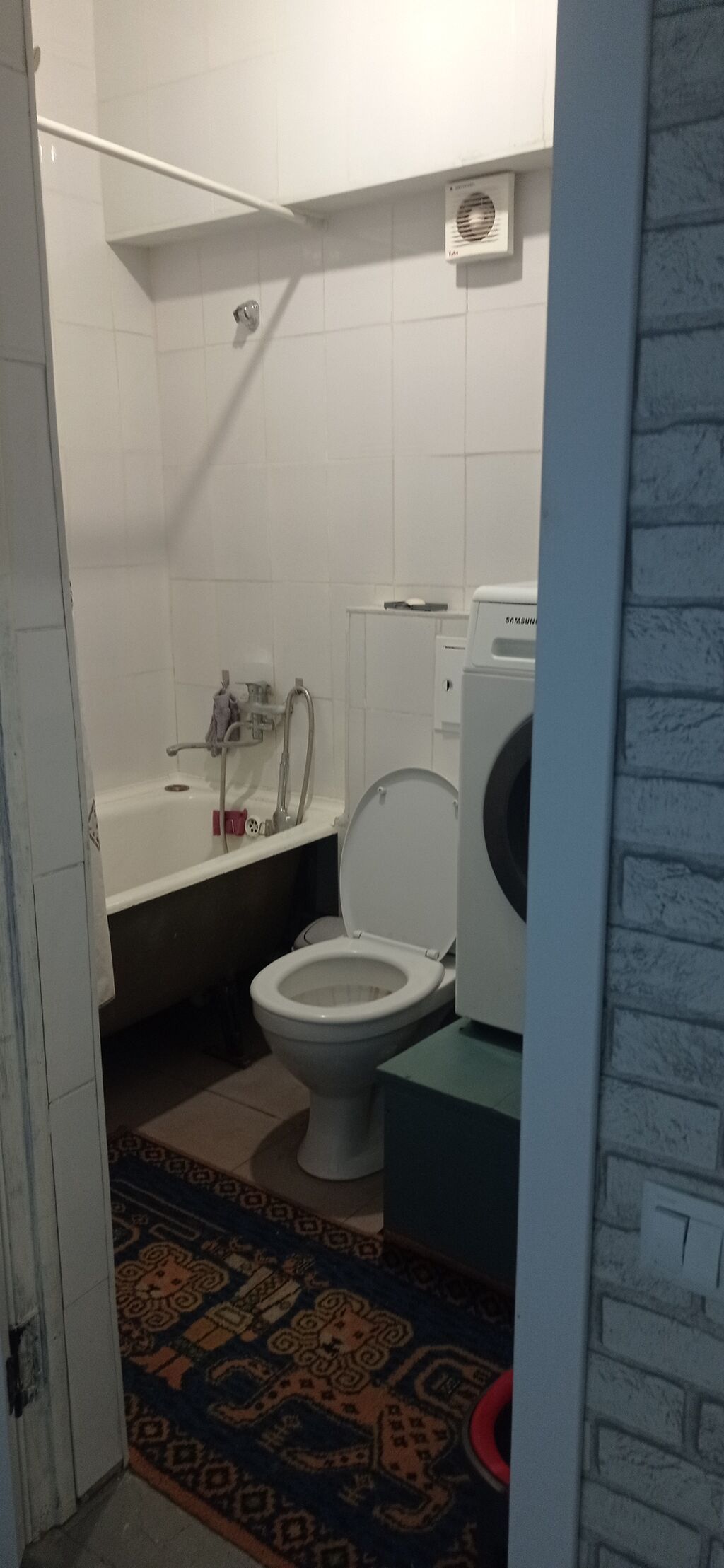 2 комнаты, Пишпек Собственник, С подселением, от 1 года: фото 7