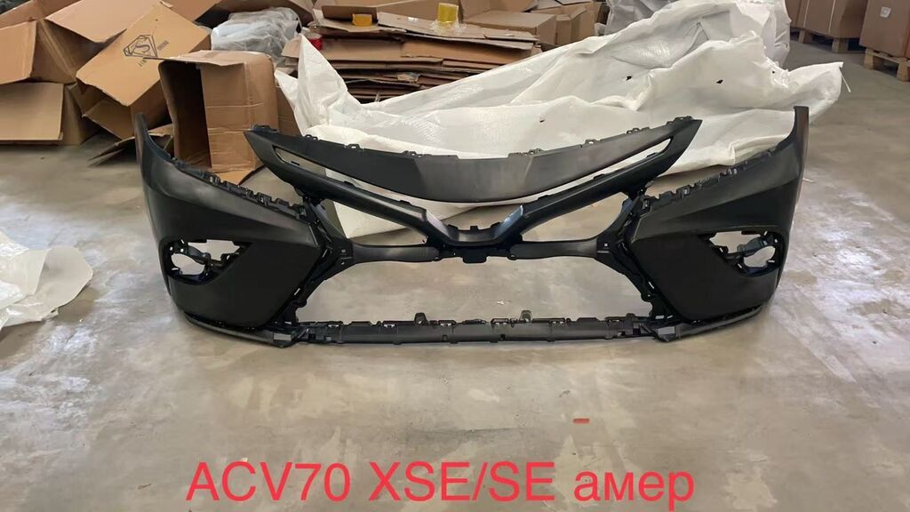 Передний бампер в сборе для Toyota Camry (кузов ACV70), комплектации