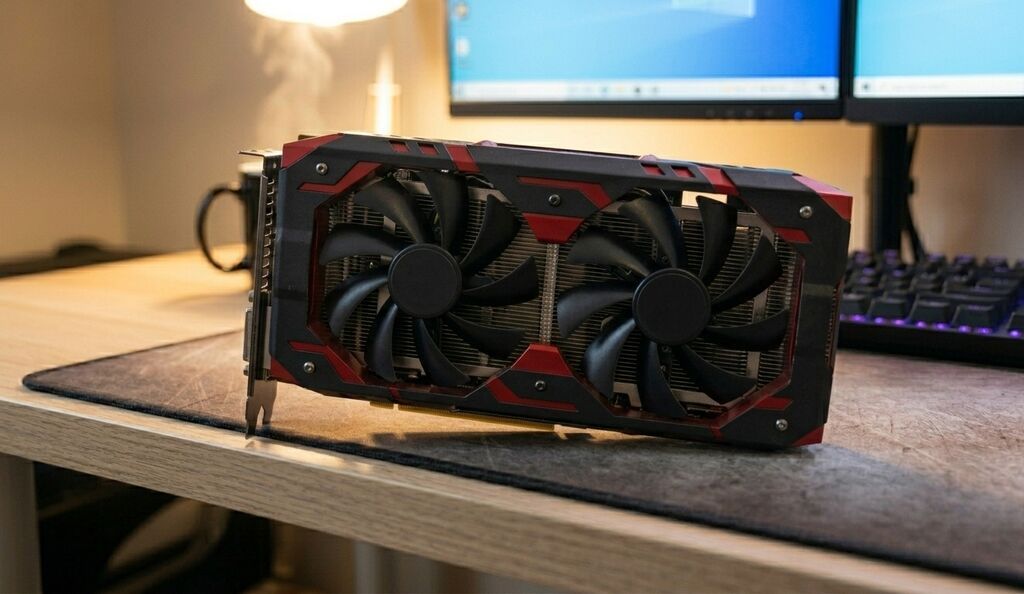 PowerColor RX 580 8GB Red Devil | Dual BIOS | Идеальное состояние: фото 2