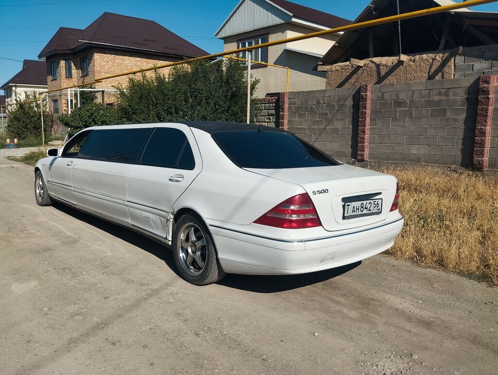 Mercedes-Benz S-Class: 2000 г., 4.3 л, Автомат, Бензин, Лимузин: фото 3